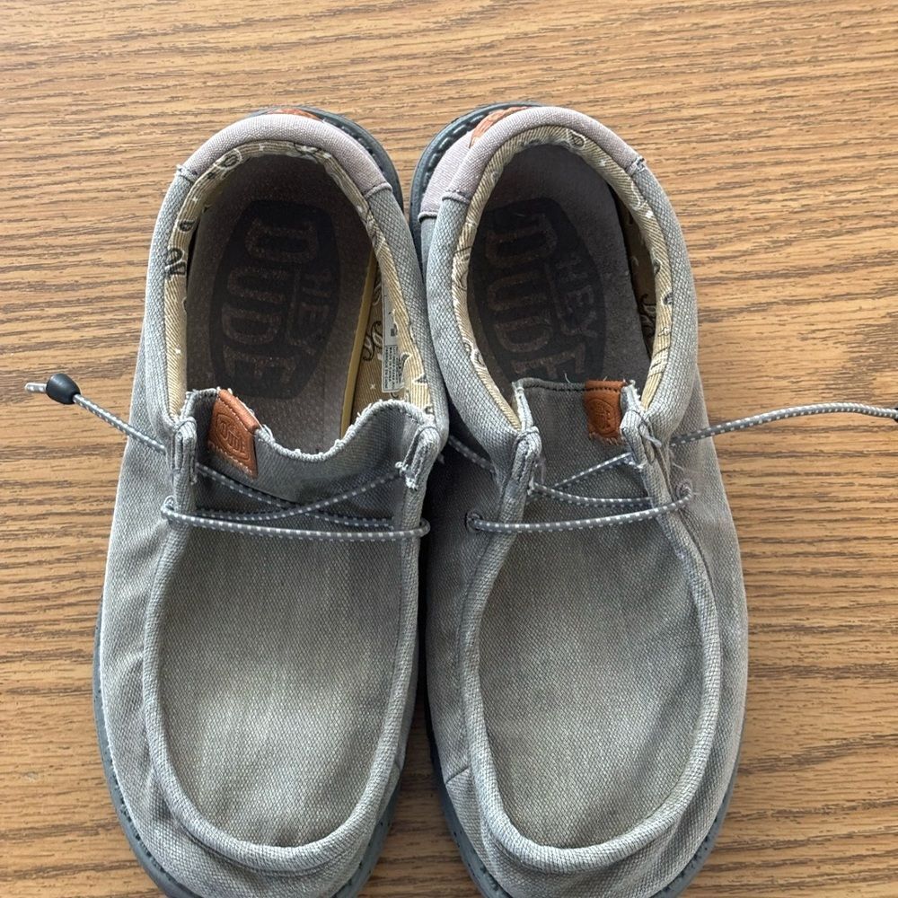 Hey Dude Men's Charcoal Loafers